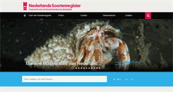 Desktop Screenshot of nederlandsesoorten.nl